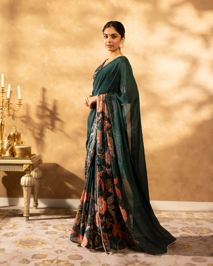 Chintz Garden Saree