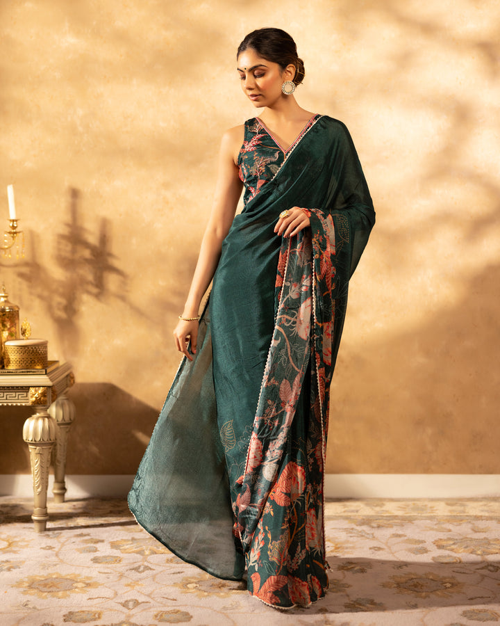 Chintz Garden Saree