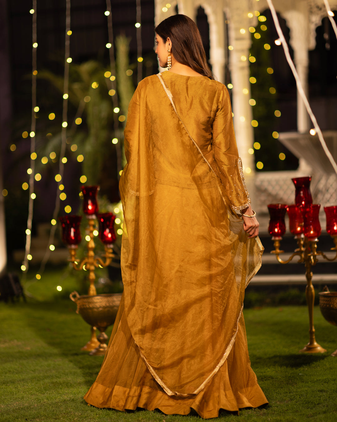 Golden Hour Jacket Lehenga Set