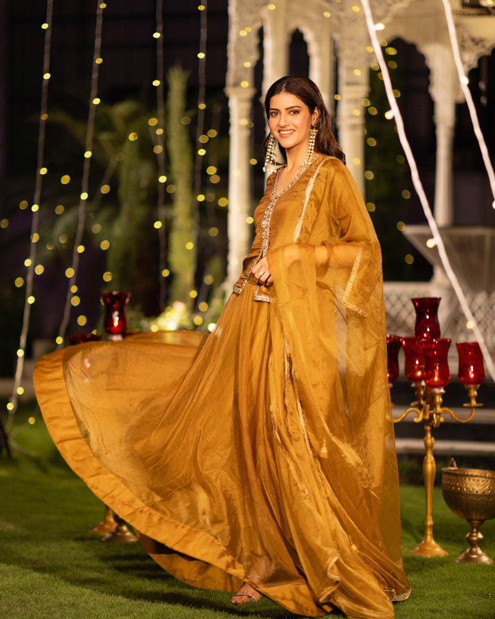 Golden Hour Jacket Lehenga Set