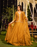 Golden Hour Jacket Lehenga Set