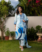Blue Meadow Suit Set