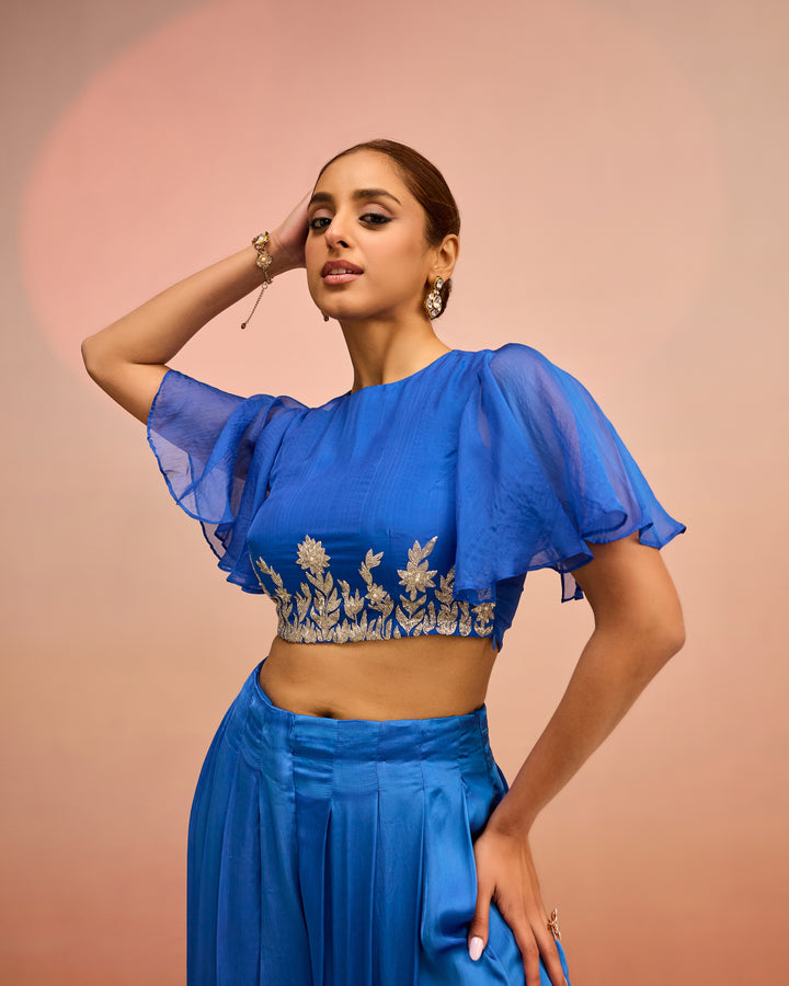 Blue Blooded Beauty Co-ord set