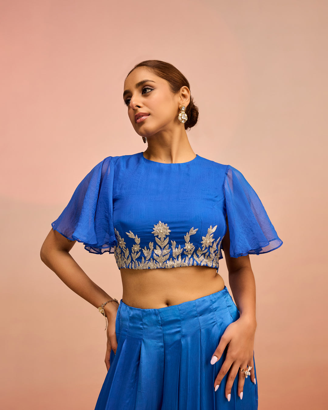 Blue Blooded Beauty Co-ord set