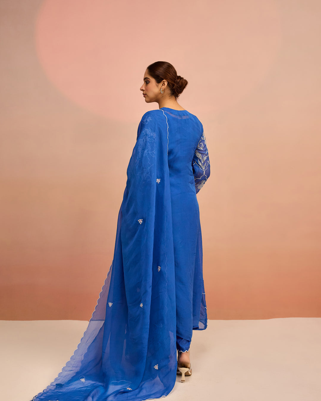 Blue-tiful Begum Suit