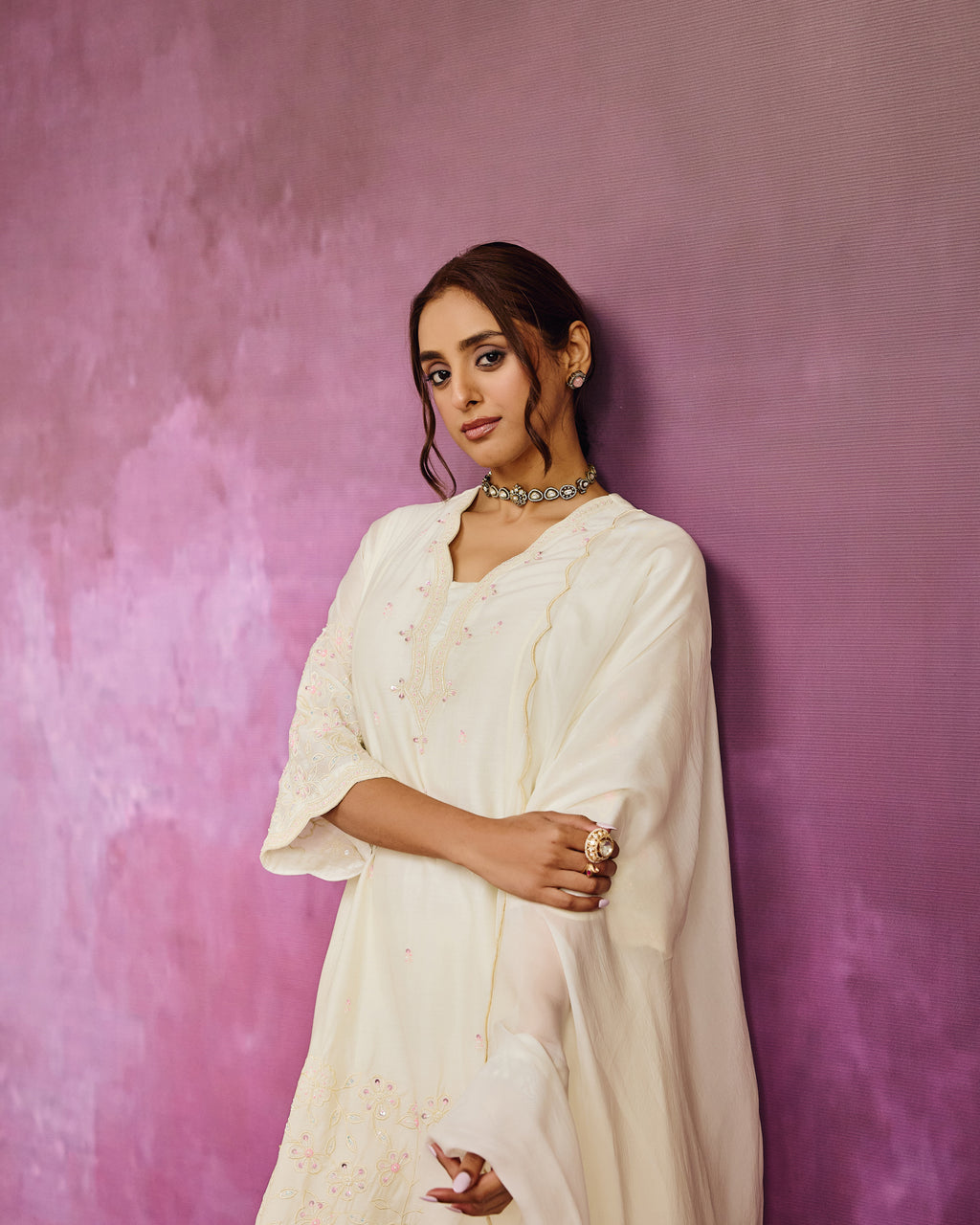 Classic Ivory Suit Set