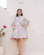 Summer White Tiered Dress