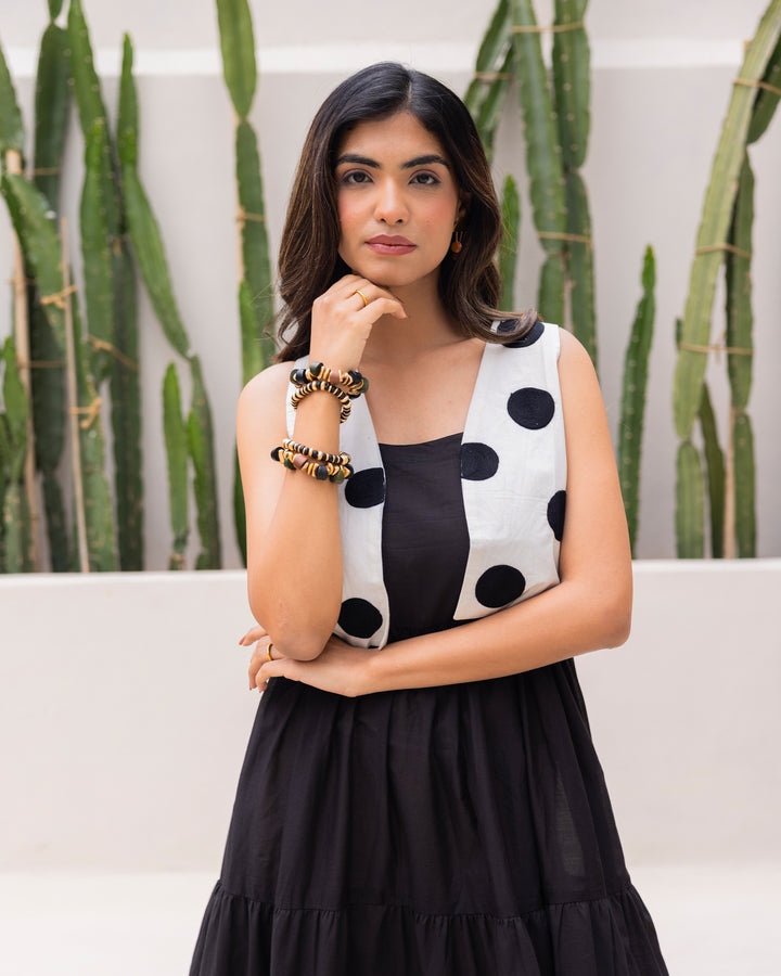 White Polka Dot Jacket
