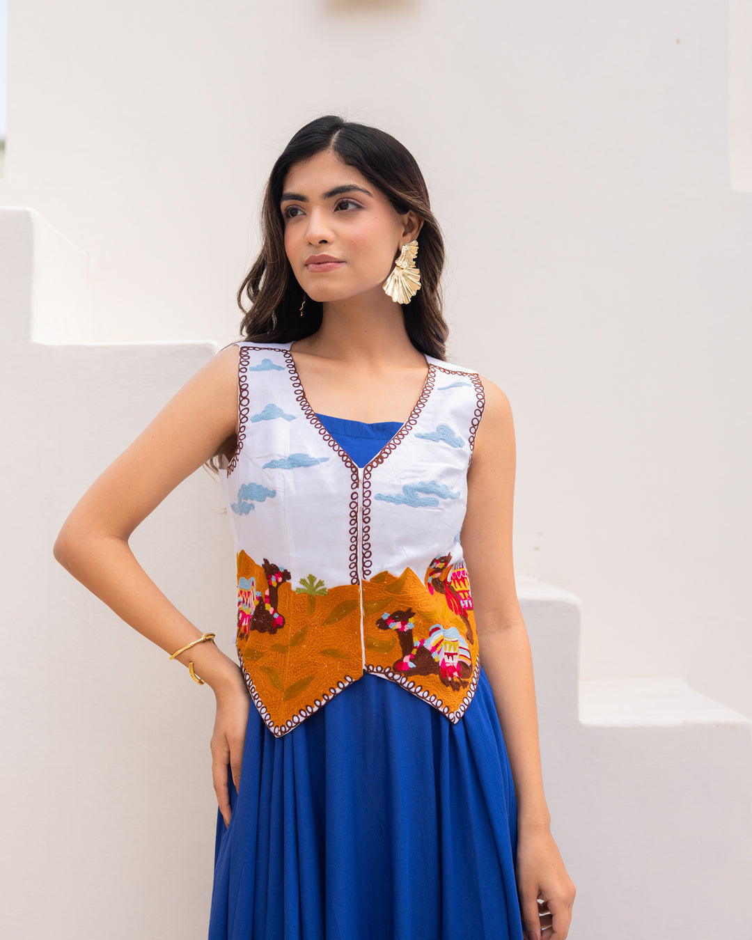 Camel Caravan Off-white Jacket