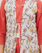 Burnt Orange Co-ord With Jacket