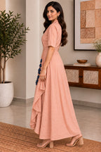 Blush Pink Tassel Dress