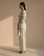 Yellow Floral Cotton Co-ord
