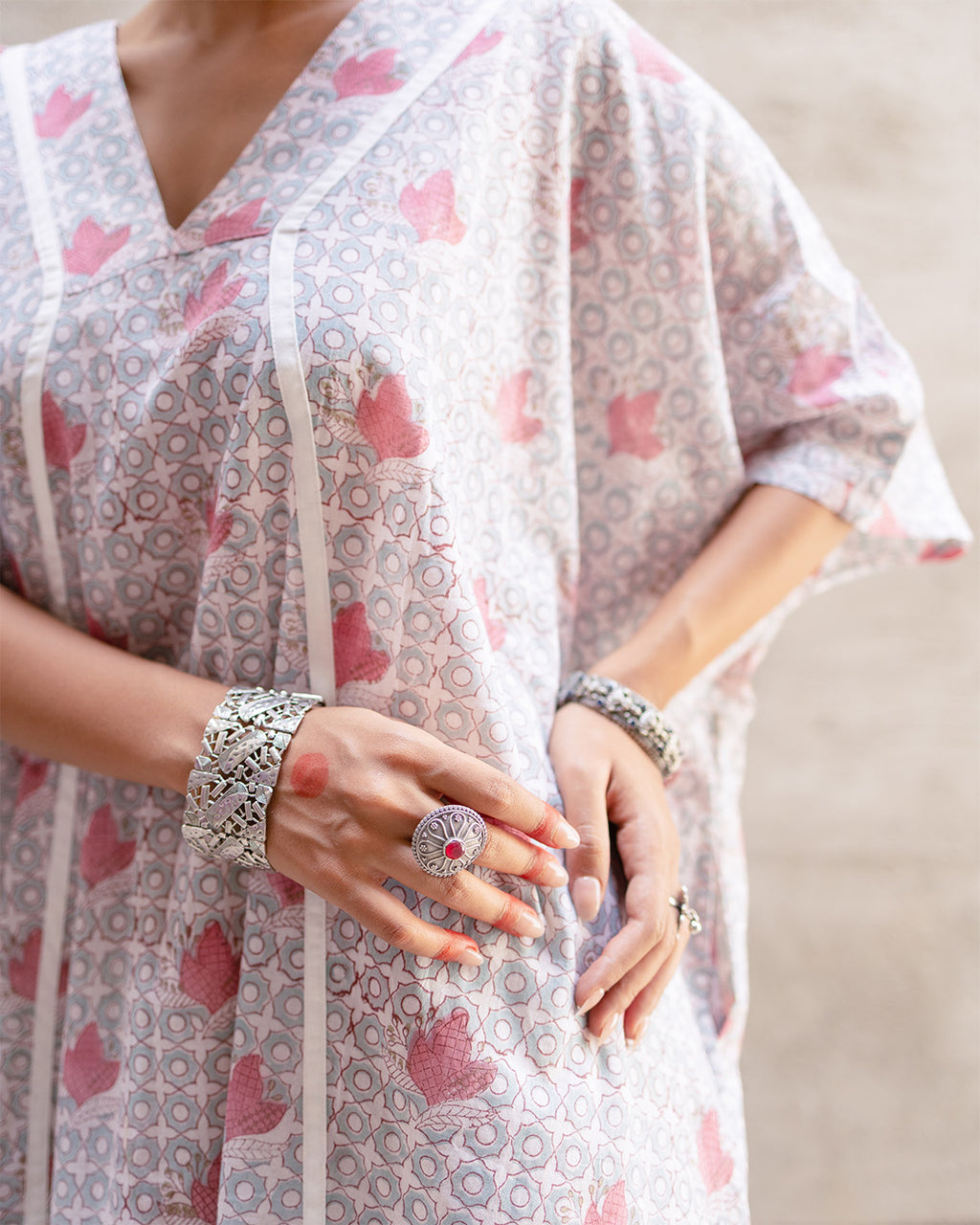 Rosy Dawn Kaftan