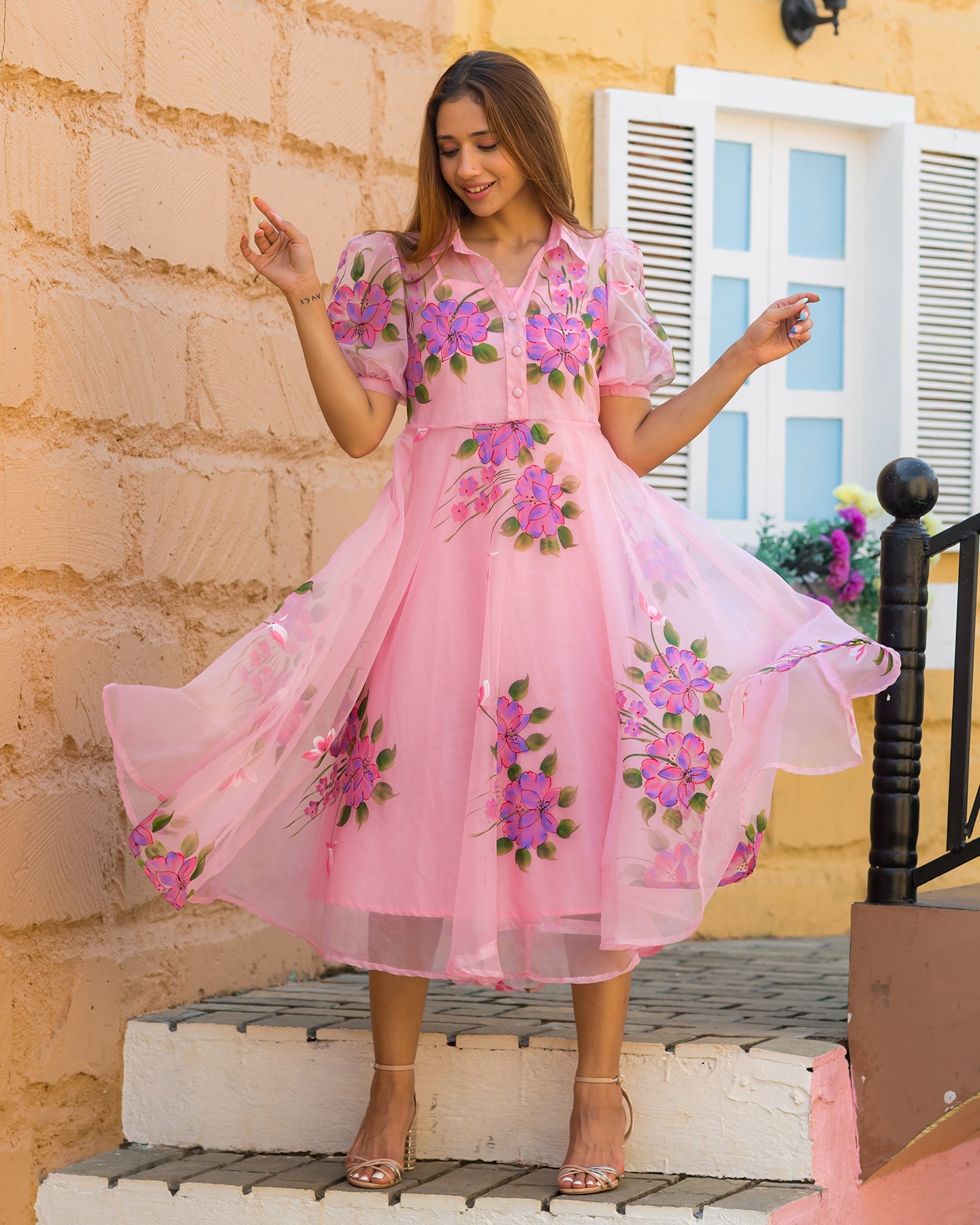 Hollyhock Maxi Dress | Ambraee – Ambraee