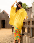 Yellow Kaftan Top