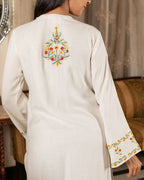 White Gulmarg Jacket