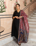 Krsnah Kalamkari Suit Set