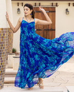 Reefer Printed Maxi Dress