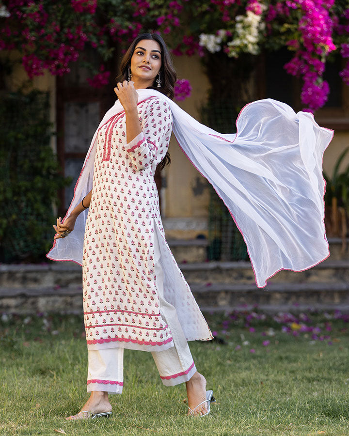 Muskan Muslin Suit Set