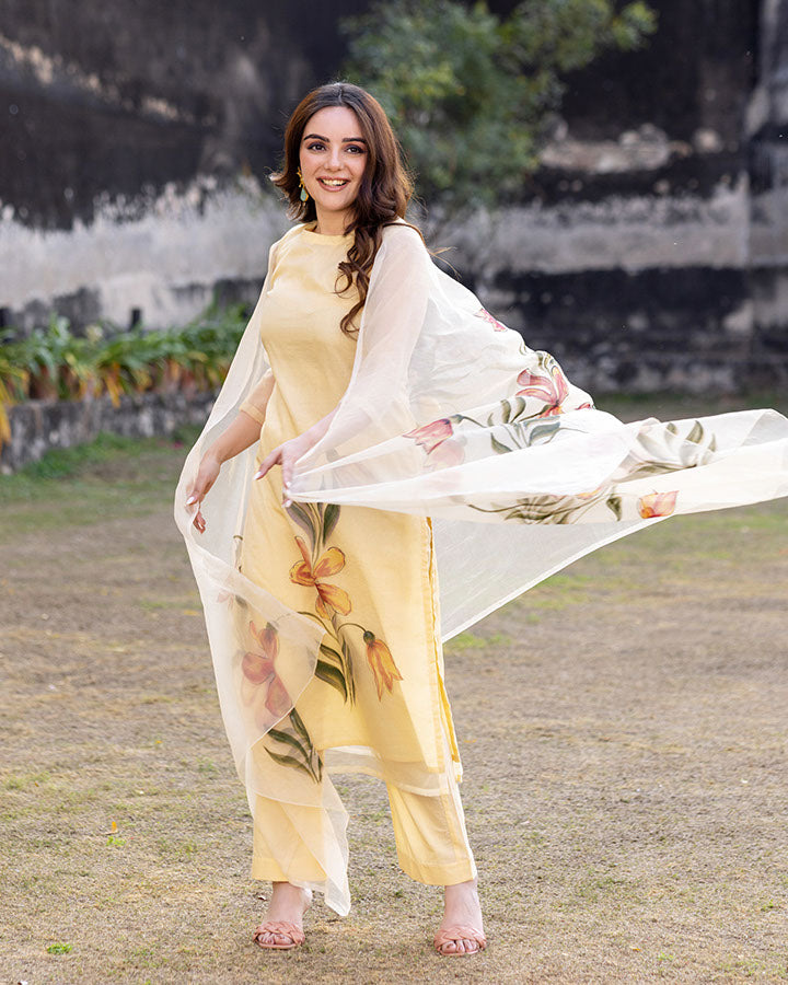 Gia Handpainted Suit Set