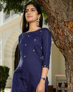Pretty In Blue Suit Set