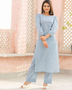 Astric Sheesha Kurta Set